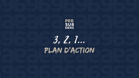 3,2,1 plan d'action