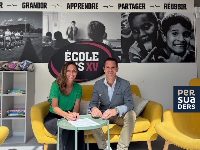 Persuaders RH s’engage aux côtés de l’École des XV pour soutenir l’éducation et l’inclusion